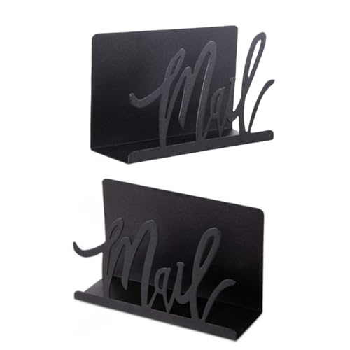 SueaLe Einfacher Black Metal Buchstabenhalter Eleganter Black Metal Mail Organisatoren Mit Künstlerischem Design Für Effizientes Schreibtischspeicher SueaLe Einfacher Black Metal Buchstabenhalter Eleganter Black Metal Mail Organisatoren Mit Künstlerischem Design Für Effizientes Schreibtischspeicher von SueaLe