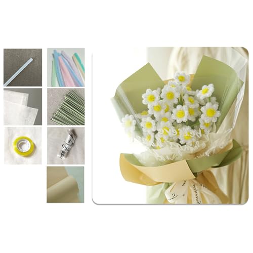 SueaLe Rohrreiniger Blütenset Mit Klebebandrollen Rohrreiniger Blumenherstellung Kits Pipecleaners Craft Kits Bastelbedarf SueaLe Rohrreiniger Blütenset Mit Klebebandrollen Rohrreiniger Blumenherstellung Kits Pipecleaners Craft Kits Bastelbedarf von SueaLe