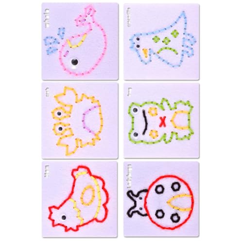 Threading Toy Schnürung Craft Kits Für Kinder Vorschulalter Homeschool Aktivität Und Eltern Kinder Bindungs Nähprojektmaterialien Faden Tätigkeitsaktivität Set Threading Toy Schnürung Craft Kits Für Kinder Vorschulalter Homeschool Aktivität Und Eltern Kinder Bindungs Nähprojektmaterialien Faden Tätigkeitsaktivität Set von SueaLe