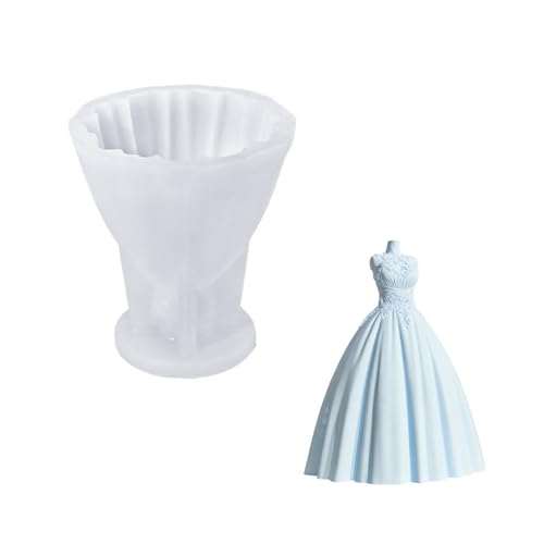Zarte 3D Hochzeitskleiderform Kerze Silikonform Perfekt Zum Erstellen Eleganter Kerzen Und Individuellen Geschenke Zarte 3D Hochzeitskleiderform Kerze Silikonform Perfekt Zum Erstellen Eleganter Kerzen Und Individuellen Geschenke von SueaLe