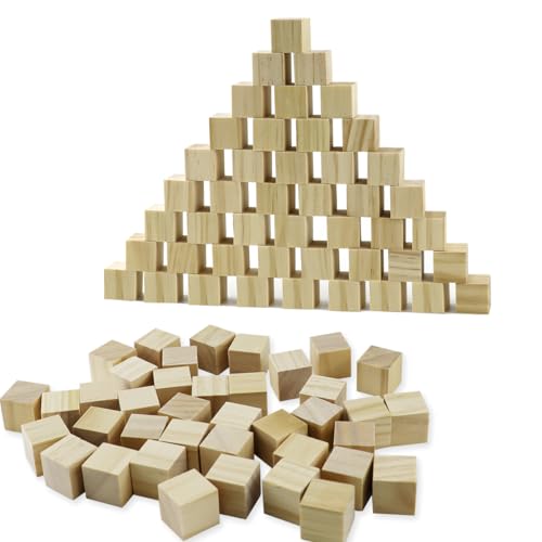 150 Stück Holz Würfel 2cm Holzwürfel Blanko Natur, Holzklötzchen zum Basteln DIY, Bastelmaterial Holzwürfel für Handwerk, Malen, Stempeln, Deko Würfel, Schnitzen, Modellbau 150 Stück Holz Würfel 2cm Holzwürfel Blanko Natur, Holzklötzchen zum Basteln DIY, Bastelmaterial Holzwürfel für Handwerk, Malen, Stempeln, Deko Würfel, Schnitzen, Modellbau von Suevut