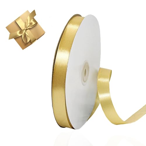 91 m Geschenkband Gold, Geschenkband Breit 1.5cm, Satinband Gold, Goldenes Geschenkband für Weihnachten Geschenkverpackungen, Hochzeit, Taufe Und Geburtstag Geschenke 91 m Geschenkband Gold, Geschenkband Breit 1.5cm, Satinband Gold, Goldenes Geschenkband für Weihnachten Geschenkverpackungen, Hochzeit, Taufe Und Geburtstag Geschenke von Suevut