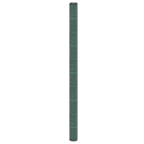 Sufrk Grüne Membran zur Unkrautbekämpfung, 2 x 10 m, aus PP-Kunststoff, Unkrautvlies für den Garten, wasserdurchlässiges Gewebe, Stabilisierung der UV-Strahlen, Barriere gegen Unkraut von Sufrk