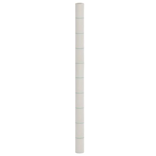 Sufrk Weiße Membran zur Unkrautbekämpfung, 2 x 5 m, aus Polypropylen, Unkrautvlies für den Garten, wasserdurchlässiges Gewebe, Stabilisierung mit U-V-Strahlen, Barriere gegen Unkraut von Sufrk
