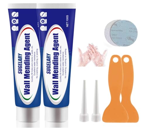 Wandreparaturcreme, Fertig Spachtelmasse Weiß Wand, Effektiv Ausbessern von Bohrlöchern Wandreparaturcreme, Fertig Spachtelmasse Weiß Wand, Effektiv Ausbessern von Bohrlöchern von Sugelary