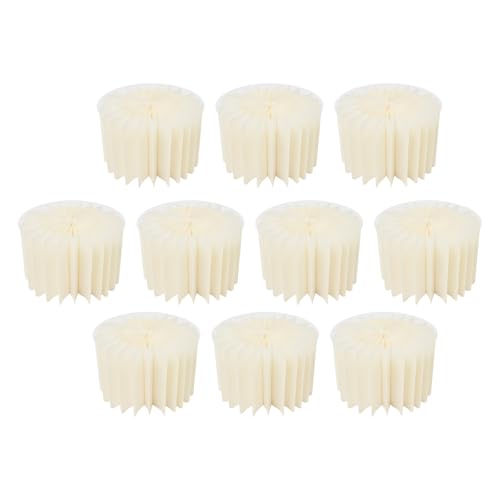 SuhoFutus Blumensäule Deko Säule 10er Set Faltbare Karton Blumensäule Weiß - 50KG Tragkraft Hochzeitsdeko Säulen für Tischdekoration, Geburtstagsparty, Festliche Veranstaltungen, 30 × 20 cm SuhoFutus Blumensäule Deko Säule 10er Set Faltbare Karton Blumensäule Weiß - 50KG Tragkraft Hochzeitsdeko Säulen für Tischdekoration, Geburtstagsparty, Festliche Veranstaltungen, 30 × 20 cm von SuhoFutus
