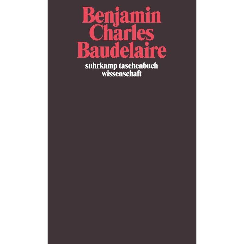 Charles Baudelaire - Walter Benjamin, Taschenbuch von Suhrkamp