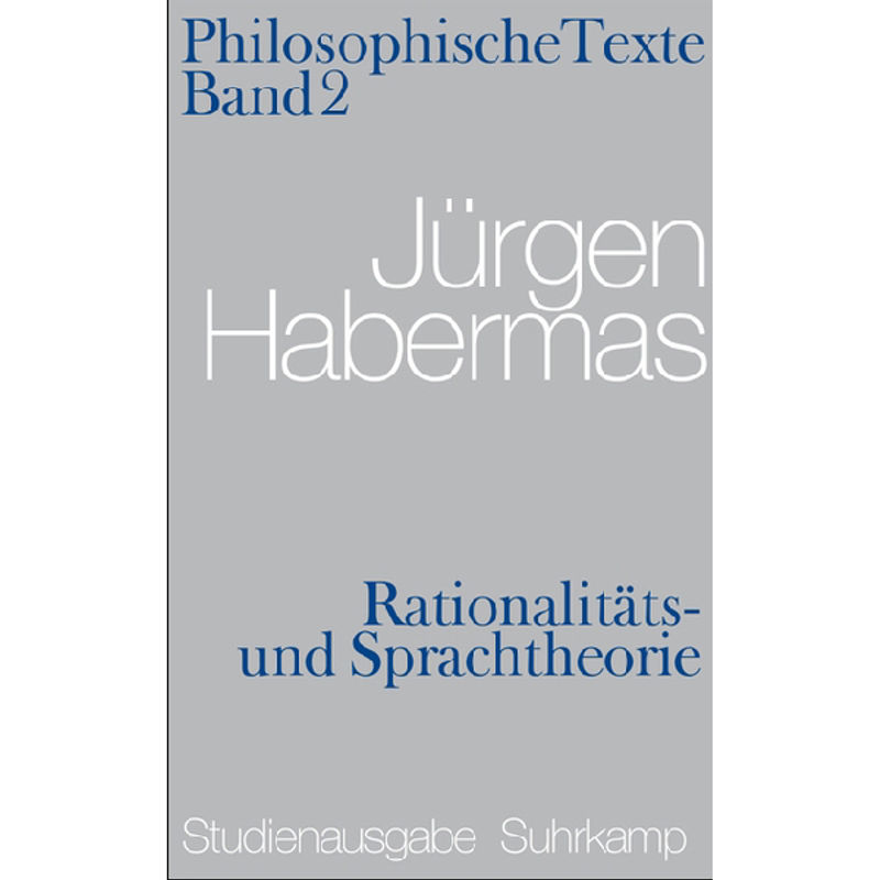 Rationalitäts- Und Sprachtheorie - Jürgen Habermas, Kartoniert (TB) von Suhrkamp