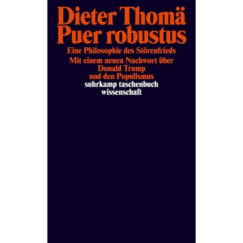 Puer Robustus - Dieter Thomä, Taschenbuch von Suhrkamp