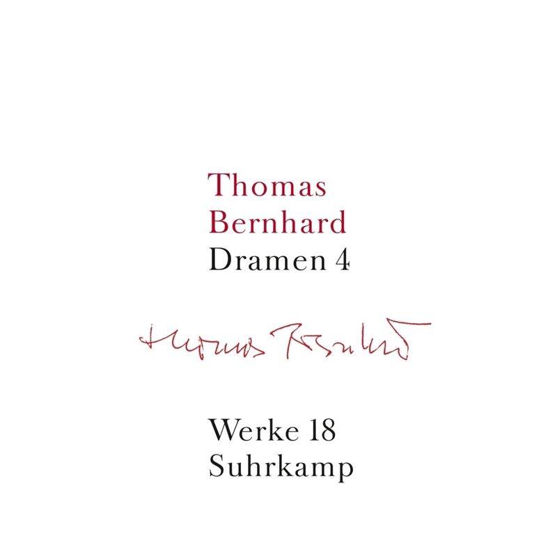 Dramen.Tl.4 - Thomas Bernhard, Leinen von Suhrkamp