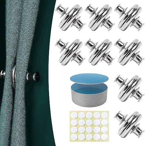 56 Stück Raffhalter Magnetisch Magnet Vorhang Doppelte Vorhang Magnet Magnetisches Saugeisenblech Runde Acrylunterlage Verhindert Das Durchdringen von Licht für Zimmer Wohnzimmer Bad Gardinen 56 Stück Raffhalter Magnetisch Magnet Vorhang Doppelte Vorhang Magnet Magnetisches Saugeisenblech Runde Acrylunterlage Verhindert Das Durchdringen von Licht für Zimmer Wohnzimmer Bad Gardinen von Suitedget