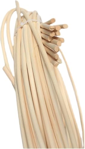 Suixtil Wicker Handwerk Rattan Holz, Weidenrute Rattan, Möbel rustikalen Stil dekorative natürliche indonesische Rattan Gurtband Rollen, Stühle, Schranktüren, Reparaturen,.(5m,3mm) von Suixtil