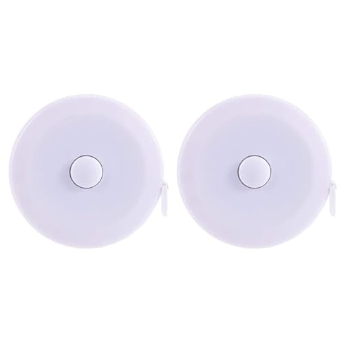 2 Stück Massband Körper, Suiyeejan 200cm/79 Zoll Einziehbares Maßband, Weiches Körpermaßband, Schneidermaßband Measuring Tape zum Messen von Länge, Brust, Taille, Weiß Weiß 2 Stück Massband Körper, Suiyeejan 200cm/79 Zoll Einziehbares Maßband, Weiches Körpermaßband, Schneidermaßband Measuring Tape zum Messen von Länge, Brust, Taille, Weiß Weiß von Suiyeejan
