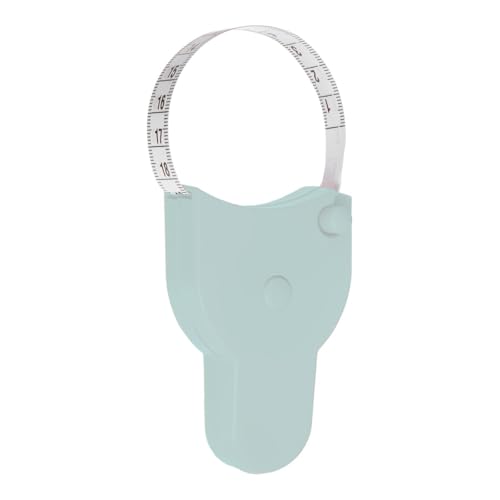 Körpermaßband, Suiyeejan Maßband Körpermaßband 150 cm Maßband, einziehbares Maßband zur Körpermessung und Gewichtsabnahme, Genaues Körpermaßband für Fitness, Schneider, Nähen (Hellblau, 1 Stück) Körpermaßband, Suiyeejan Maßband Körpermaßband 150 cm Maßband, einziehbares Maßband zur Körpermessung und Gewichtsabnahme, Genaues Körpermaßband für Fitness, Schneider, Nähen (Hellblau, 1 Stück) von Suiyeejan