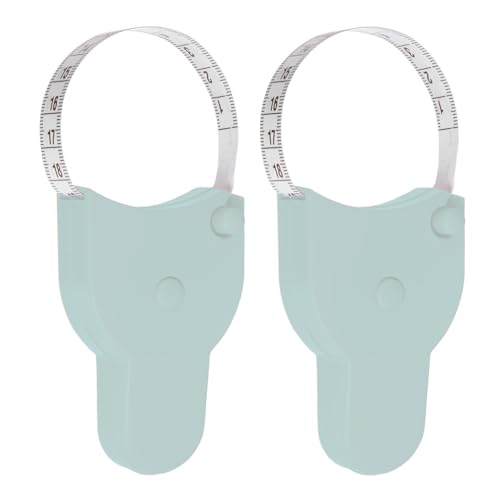 Körpermaßband, Suiyeejan Maßband Körpermaßband 150 cm Maßband, einziehbares Maßband zur Körpermessung und Gewichtsabnahme, Genaues Körpermaßband für Fitness, Schneider, Nähen (Hellblau, 2 Stück) Körpermaßband, Suiyeejan Maßband Körpermaßband 150 cm Maßband, einziehbares Maßband zur Körpermessung und Gewichtsabnahme, Genaues Körpermaßband für Fitness, Schneider, Nähen (Hellblau, 2 Stück) von Suiyeejan