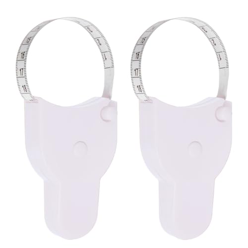 Körpermaßband, Suiyeejan Maßband Körpermaßband 150 cm Maßband, einziehbares Maßband zur Körpermessung und Gewichtsabnahme, Genaues Körpermaßband für Fitness, Schneider, Nähen (Weiß, 2 Stück) Körpermaßband, Suiyeejan Maßband Körpermaßband 150 cm Maßband, einziehbares Maßband zur Körpermessung und Gewichtsabnahme, Genaues Körpermaßband für Fitness, Schneider, Nähen (Weiß, 2 Stück) von Suiyeejan
