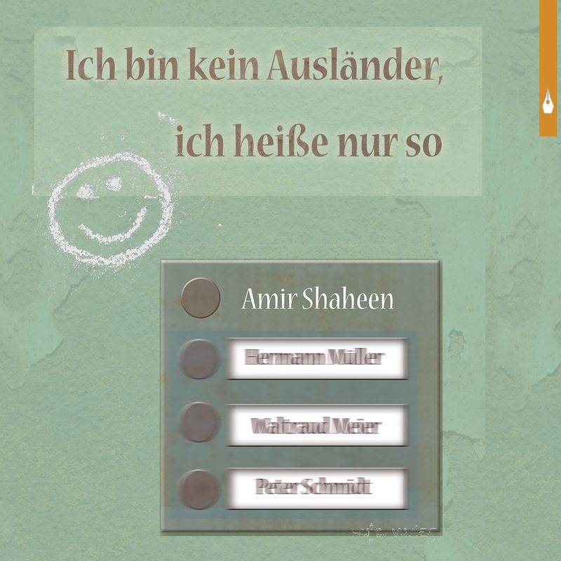 Ich bin kein Ausländer, ich heiße nur so - Armir Shaheen (Hörbuch-Download) von Sujet Verlag
