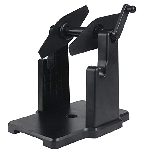 Sujurio Externer Rollen Etiketten Halter, 2 im 1 Endlos Stapel Papier Halter für Desktop Etiketten Drucker von Sujurio