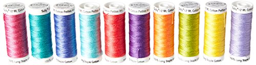 Sulky 712-34 Summer Collection Crossroads Cotton Petites 12 Gewicht, 10 Stück pro Packung, mehrfarbig Sulky 712-34 Summer Collection Crossroads Cotton Petites 12 Gewicht, 10 Stück pro Packung, mehrfarbig von Sulky