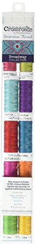 Sulky Crossroads Sulky Cotton Petites 12 Weight Brownadway Collection, Acrylic, Multicolour von Sulky