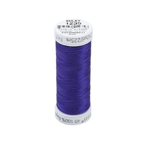 Sulky Jeder DP violett – Gewinde Rayon 40 jeder, Acryl, Mehrfarbig von Sulky