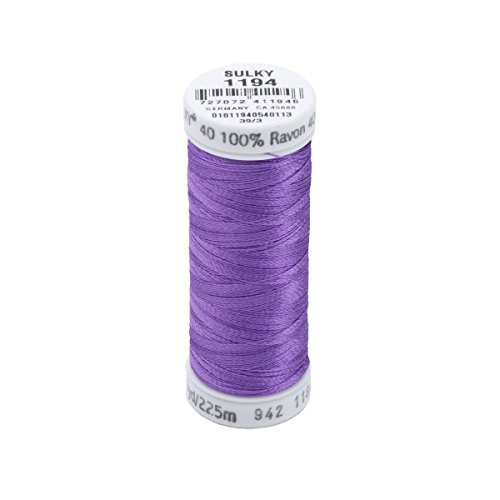 Sulky Jeder LT violett – Gewinde Rayon 40 jeder, Acryl, Mehrfarbig Sulky Jeder LT violett – Gewinde Rayon 40 jeder, Acryl, Mehrfarbig von Sulky