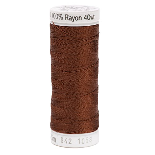 Sulky Jeder Tawny Brown-Thread Rayon 40 jeder, Acryl, Mehrfarbig von Sulky