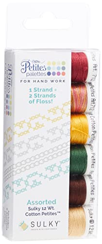 Sulky Cotton Sampler Petites-Autumn Sortiment, 12 W von Sulky