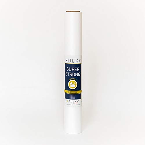 Sulky Super Strong Stickvlies zum Abschneiden (weiß, 50 x 500 cm) von Sulky