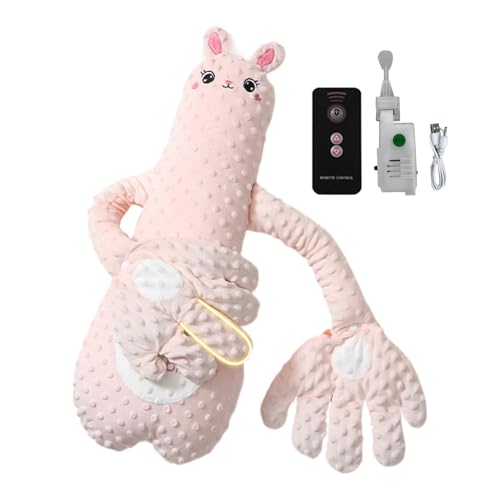 Babyschlafmuster, Taschen von Handspielzeug, einstellbare weiche rhythmische Klopfen mit 3 einstellbaren Modi, gemütliches tierisches Design, Fernbedienungskontrolle für den Schlafenszeit -Kindergarte von Sulxyi