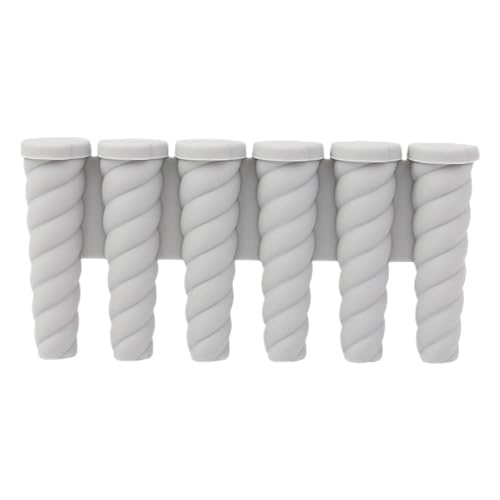 Eiscremeform, Pop-Hersteller, Silikon-Pop-Making-Form, 6-Cavity, Silikonmaterial, einfache Freisetzung ohne Knacken, kompaktes Tablett, ideal für hausgemachtes, Pudding Eiscremeform, Pop-Hersteller, Silikon-Pop-Making-Form, 6-Cavity, Silikonmaterial, einfache Freisetzung ohne Knacken, kompaktes Tablett, ideal für hausgemachtes, Pudding von Sulxyi