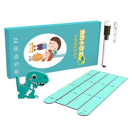 Höhendiagramm, benutzerdefinierte Höhe Lineal, Wachstumsdiagramm, 70,8 Zoll, Holzdesign, platzsparende vertikale Design-Magnetinstallation für Spielzimmerklassenzimmer von Sulxyi
