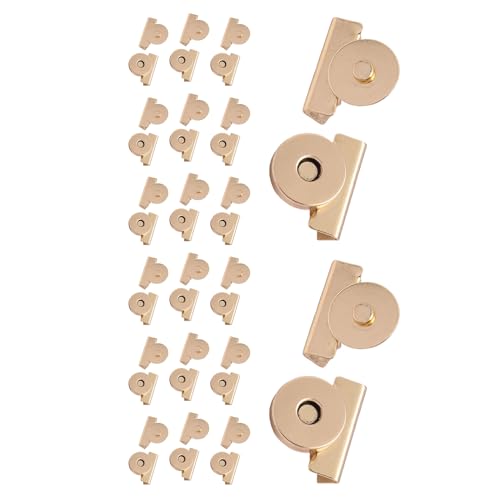 Seamless Magnetic Schnalle Verschluss für Taschen, Magnetschnalle -Geldbörse, Magnetverschluss Bag Clip, 20 Teile, schlankes Metallfinish, für Handtaschenkleidung Seamless Magnetic Schnalle Verschluss für Taschen, Magnetschnalle -Geldbörse, Magnetverschluss Bag Clip, 20 Teile, schlankes Metallfinish, für Handtaschenkleidung von Sulxyi