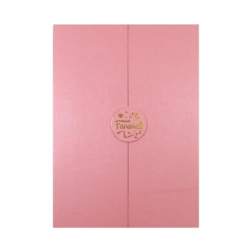 SumDirect Gästebuch zum Ruhestand – Happy Retirement Signature Book, Abschiedskarten für Männer und Frauen, wir werden Sie vermissen, Geschenke für Kollegen, Freunde, Partydekorationen (Rosa) von SumDirect