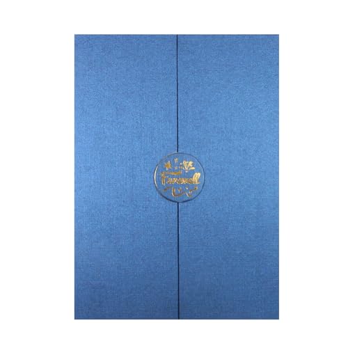 SumDirect Gästebuch zum Ruhestand – Happy Retirement Signature Book, Abschiedskarten für Männer und Frauen, wir werden Sie vermissen, Geschenke für Kollegen, Freunde, Partydekorationen (blau) von SumDirect