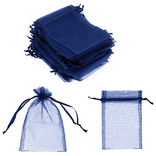 SumDirect – Organza-Beutel mit Kordelzug, 10 x 15 cm, durchsichtig, für Schmuck, Hochzeit, Party, Weihnachts geschenk, Geschenktäschchen, 100 Stück blau SumDirect – Organza-Beutel mit Kordelzug, 10 x 15 cm, durchsichtig, für Schmuck, Hochzeit, Party, Weihnachts geschenk, Geschenktäschchen, 100 Stück blau von SumDirect