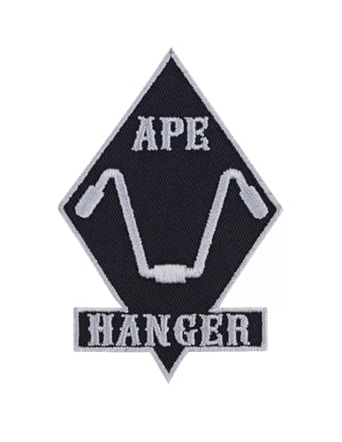 Gestickter Aufnäher zum Aufbügeln oder Aufnähen, Motiv: Biene Hanger, Biker, Biker, Biker, zum Aufnähen, zum Aufnähen, zum Aufnähen, zum Aufnähen, zum Aufnähen, zum Aufnähen von Suma Shop