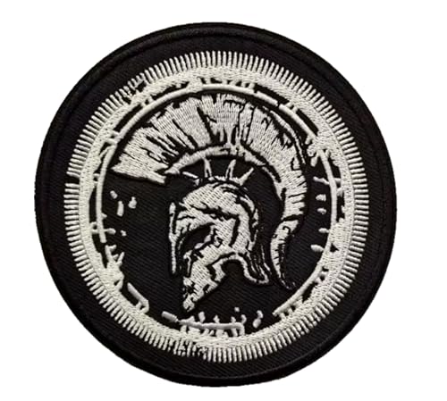 Patch Spartan Schild 100 % bestickt, zum Aufbügeln, Militärschild, 90 cm Patch Spartan Schild 100 % bestickt, zum Aufbügeln, Militärschild, 90 cm von Suma Shop