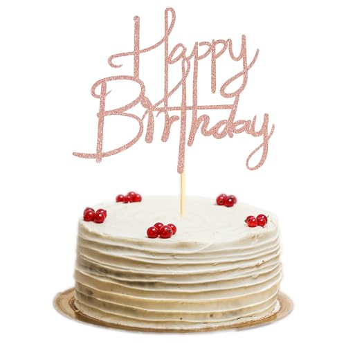 Sumerk 1 Stück Happy Birthday Cake Topper Geburtstag Tortendeko Happy Birthday Tortendeko Birthday Cake Decoration Geburtstag Junge Frau Rose Gold Sumerk 1 Stück Happy Birthday Cake Topper Geburtstag Tortendeko Happy Birthday Tortendeko Birthday Cake Decoration Geburtstag Junge Frau Rose Gold von Sumerk
