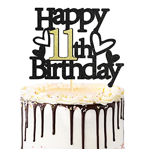 Sumerk 1 Stück Geburtstag Tortendeko 11 11.Geburtstag Tortendeko Happy 11th Birthday Tortendeko Geburtstag Happy Birthday Cake Topper für 11 Jahre alter Junge und Mädchen Sumerk 1 Stück Geburtstag Tortendeko 11 11.Geburtstag Tortendeko Happy 11th Birthday Tortendeko Geburtstag Happy Birthday Cake Topper für 11 Jahre alter Junge und Mädchen von Sumerk