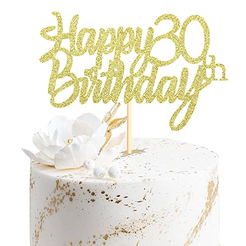 Sumerk 1 Stück Happy 30th Birthday Cake Topper Glitter 30.Geburtstag Tortendeko 30 Geburtstag 30th Geburtstagskerzen Cake Topper Tortendeko für mann frauen Sumerk 1 Stück Happy 30th Birthday Cake Topper Glitter 30.Geburtstag Tortendeko 30 Geburtstag 30th Geburtstagskerzen Cake Topper Tortendeko für mann frauen von Sumerk