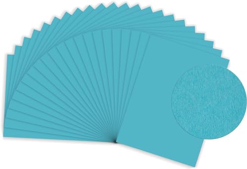Sumico Fotokarton - 300g/m² - 50x70 cm - 10 Bogen - für Kindergärten und Schulen - zum Basteln, Gestalten und Designen (hellblau) von sumico