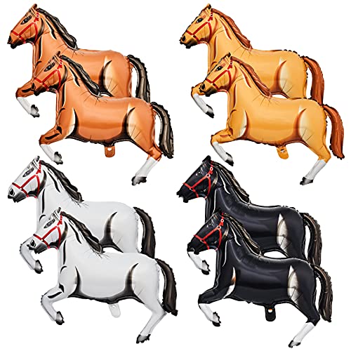 8 Stücke 30 Zoll Pferd Ballon Pferd-Förmige Luftballons Aluminium Folie Pferdeballon Pferde Thematische Party Ballons Pferde Ballon Dekorationen zum Geburtstag Baby Shower Cowboy Party 8 Stücke 30 Zoll Pferd Ballon Pferd-Förmige Luftballons Aluminium Folie Pferdeballon Pferde Thematische Party Ballons Pferde Ballon Dekorationen zum Geburtstag Baby Shower Cowboy Party von Sumind