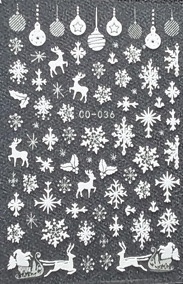 Nail Aufkleber/Weihnachten 036/Kreative Nägel Gestaltung/Selbstklebend Nail Aufkleber/Weihnachten 036/Kreative Nägel Gestaltung/Selbstklebend von Sumkiste