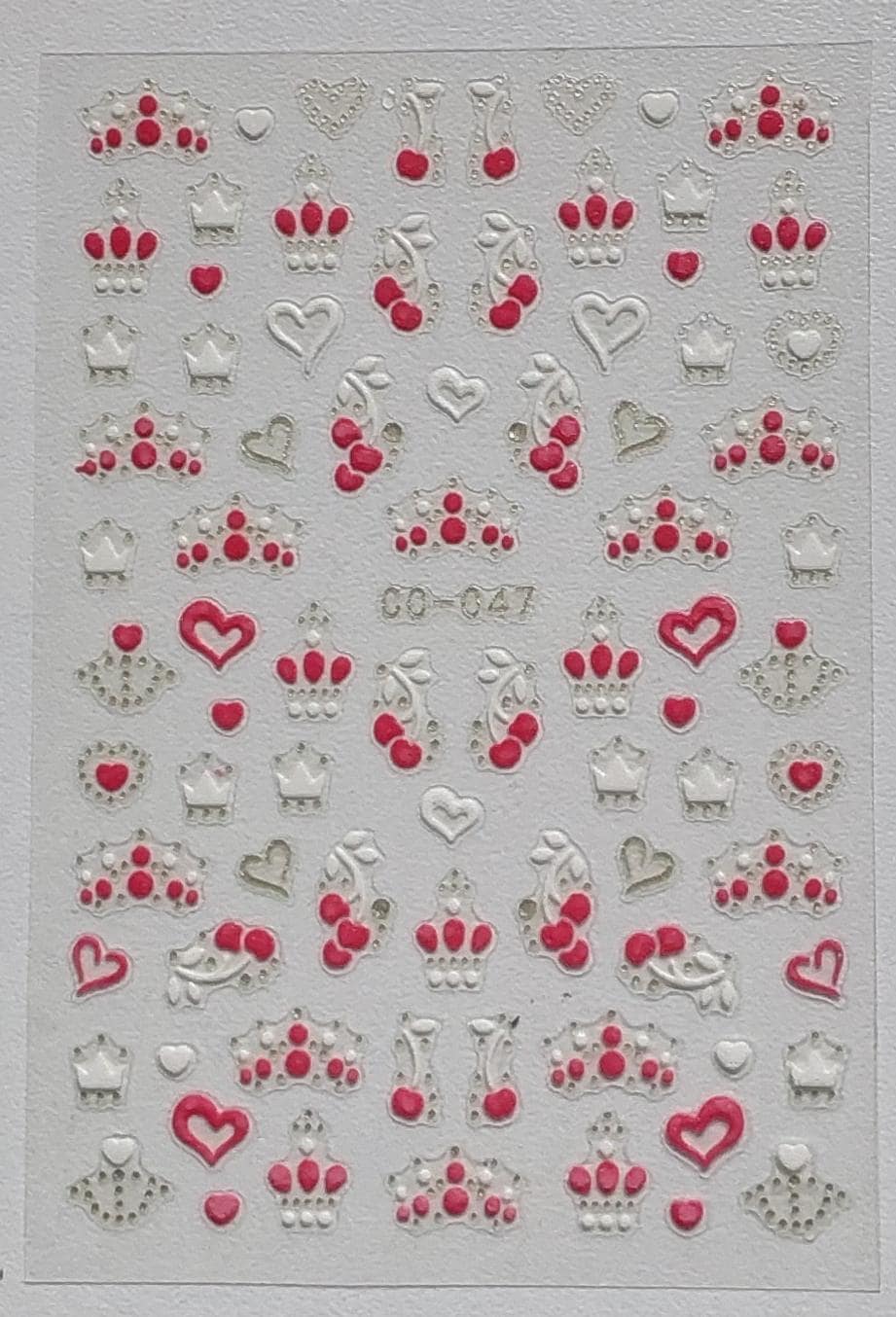 Nail Sticker/Herzen Co047/ Rot-Weiß /Valentinstag Nail Sticker/Herzen Co047/ Rot-Weiß /Valentinstag von Sumkiste