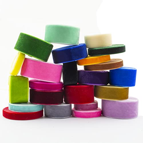 Summer-Ray 300 g, 3/8 Zoll, 3/4 Zoll, 2,5 cm, gemischtes Samtband, Vorteilspackung Summer-Ray 300 g, 3/8 Zoll, 3/4 Zoll, 2,5 cm, gemischtes Samtband, Vorteilspackung von Summer-Ray.com