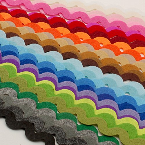 Summer-Ray 90 Stück (28,5 Jahre insgesamt) gemischte Farben Filzbänder von Summer-Ray.com