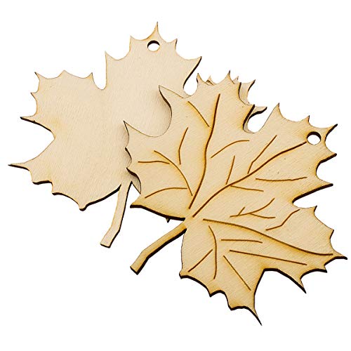 Summer-Ray Set mit 20 lasergeschnittenen Ahornblatt-Ausschnitten aus Holz – 2,5 mm dickes Sperrholz – rustikale Herbstdekoration, Thanksgiving, Herbsthochzeit & saisonales Basteln Summer-Ray Set mit 20 lasergeschnittenen Ahornblatt-Ausschnitten aus Holz – 2,5 mm dickes Sperrholz – rustikale Herbstdekoration, Thanksgiving, Herbsthochzeit & saisonales Basteln von Summer-Ray.com