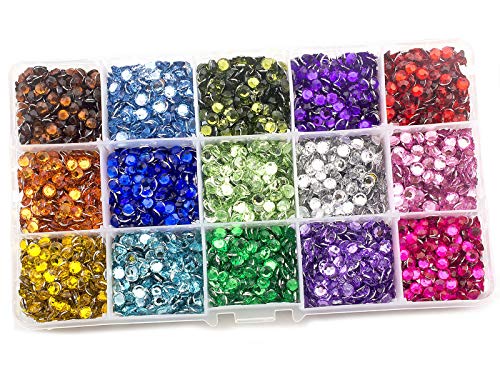 Summer-Ray 5mm Assorted Color Rhinestones in Storage Box (Set #2) von Summer-Ray