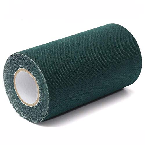 Sumnos Kunstrasenband Fugenband für Kunstrasen Nahtband Selbstklebend Fugenband Rasen Verbindung Kunstrasen Rasenteppich (15 cm x 5 m) von Sumnos